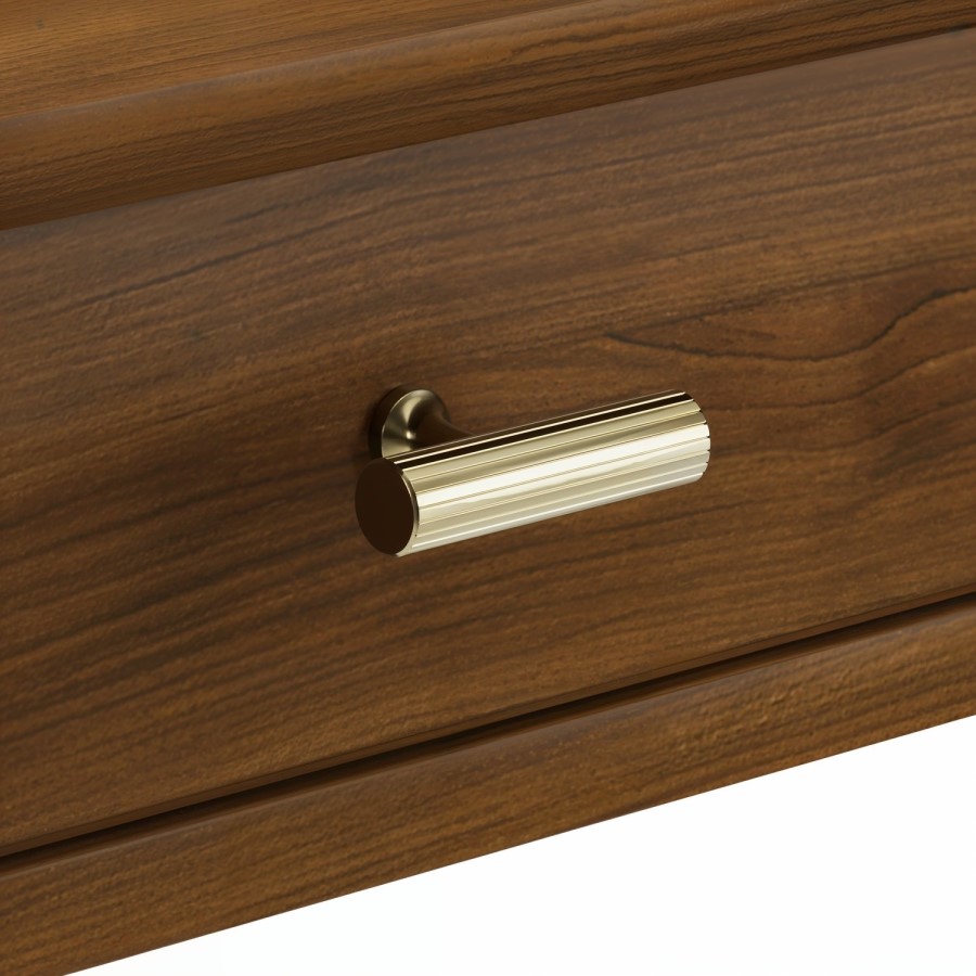 Small & Narrow Walnut Radiator Cover  - 115cm - Noa
