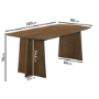 Walnut Dining Table - Seats 6 - Noor