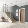 Internal Oak Bi-Fold Cottage Door - Unfinished - 1981 x 686 x 35mm - Suffolk Premium - XL Joinery