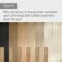 Internal Oak Bi-Fold Cottage Door - Unfinished - 1981 x 686 x 35mm - Suffolk Premium - XL Joinery