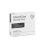 Internal Antique Bronze Lever Door Handle with Latch and Hinges Pack - 65mm Latch - Oglio - XL Joinery
