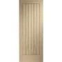 Internal Oak Cottage FD30 Fire Door - Unfinished - 1981 x 686 x 44mm - Suffolk - XL Joinery