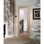Internal Oak Fully-Glazed Cottage Door with Clear Etched Glass - Pre-Finished - 1981 x 610 x 35mm - Suffolk Premium - XL Joinery