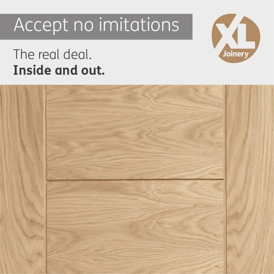 Internal Oak Door - Pre-Finished - 1981 x 762 x 35mm - Palermo Premium - XL Joinery