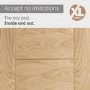 Internal Oak Door - Pre-Finished - 1981 x 838 x 35mm - Palermo Premium - XL Joinery