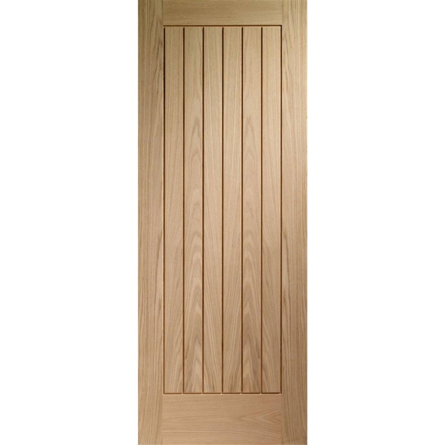 Internal Oak Cottage Door - Pre-Finished - 1981 x 533 x 35mm - Suffolk Premium - XL Joinery