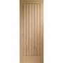 Internal Oak Cottage FD30 Fire Door - Pre-Finished - 2032 x 813 x 44mm - Suffolk Premium - XL Joinery