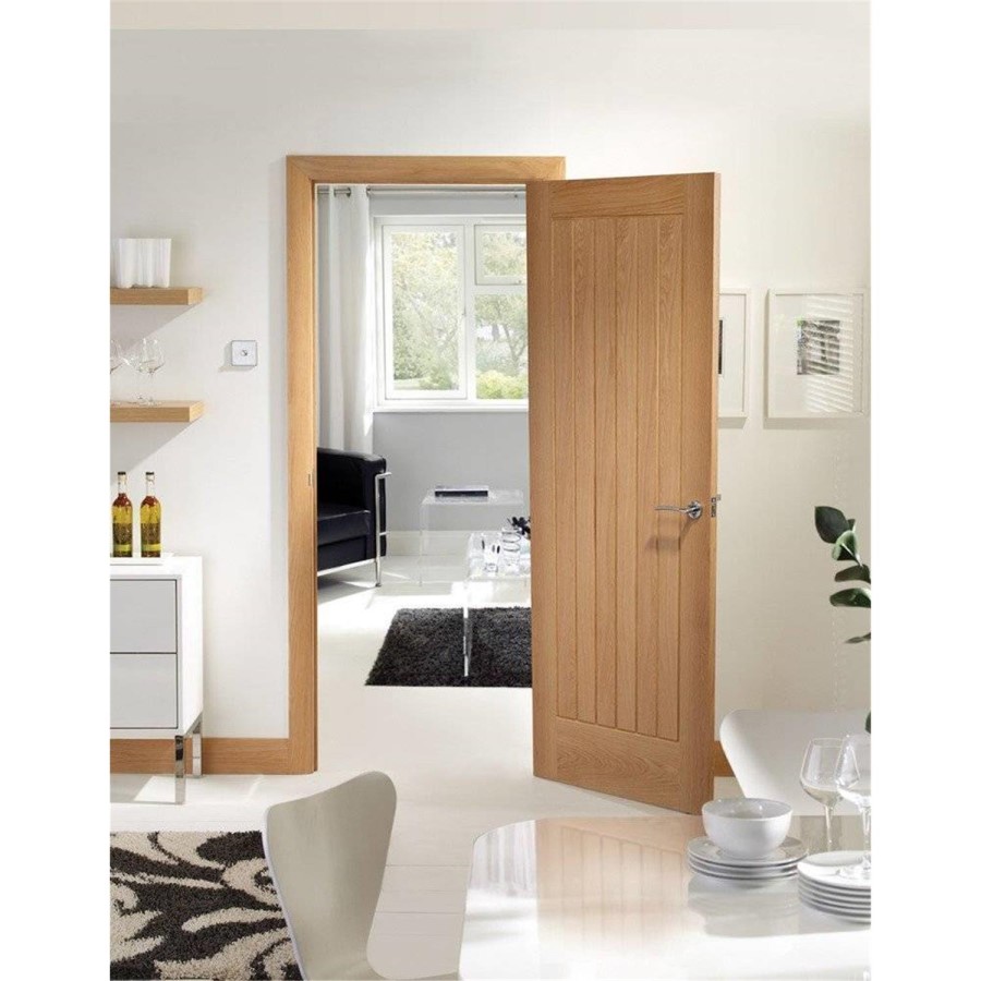 Internal Oak Cottage Door - Pre-Finished - 1981 x 838 x 35mm - Suffolk Premium - XL Joinery