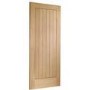 Internal Oak Cottage FD30 Fire Door - Pre-Finished - 2040 x 626 x 44mm - Suffolk Premium - XL Joinery