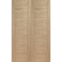 Internal Oak Rebated French Doors - Unfinished - 1981 x 1524 x 40mm - Palermo - XL Joinery