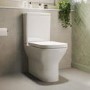 Close Coupled Rimless Closed Back Toilet with Soft Close Seat - Palma 