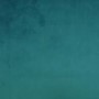 Large Teal Velvet Footstool - Payton
