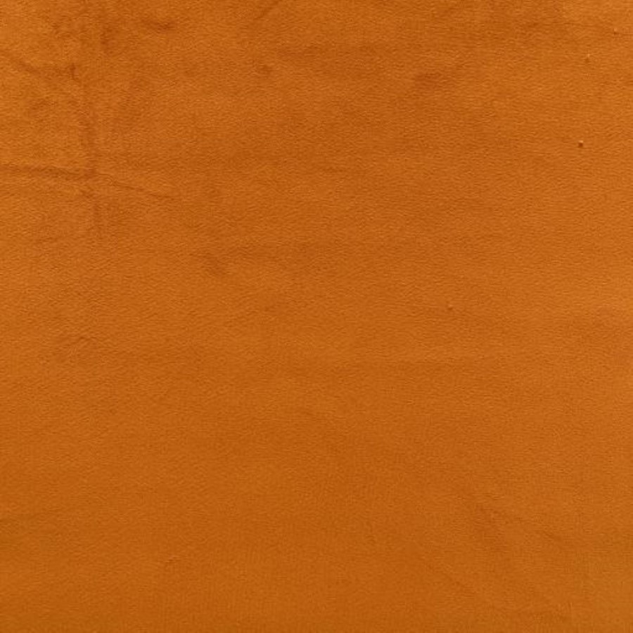 Orange Velvet Love Seat - Payton