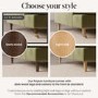 Dark Green Velvet Cuddle Chair - Payton