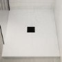Black Grill Waste Cover - Slate Tray
