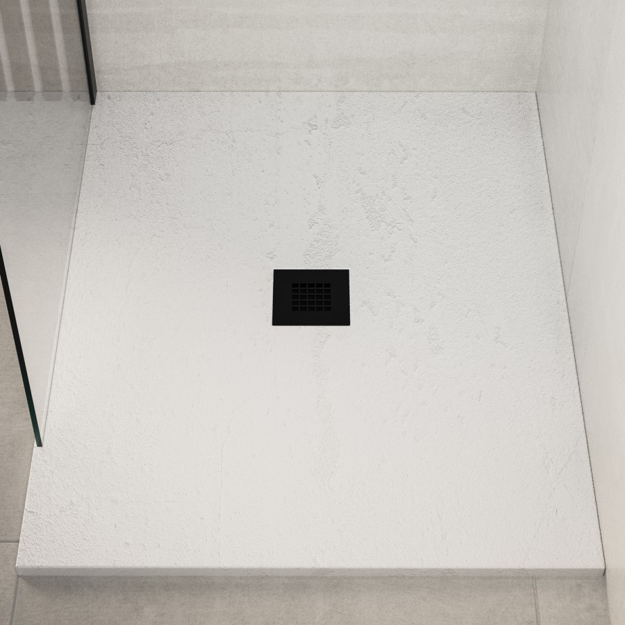 Black Grill Waste Cover - Slate Tray