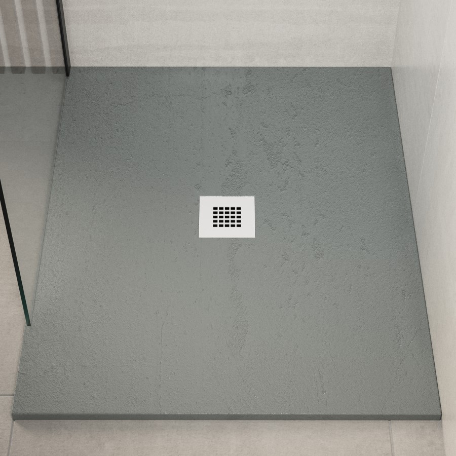 White Grill Waste Cover - Slate Trays
