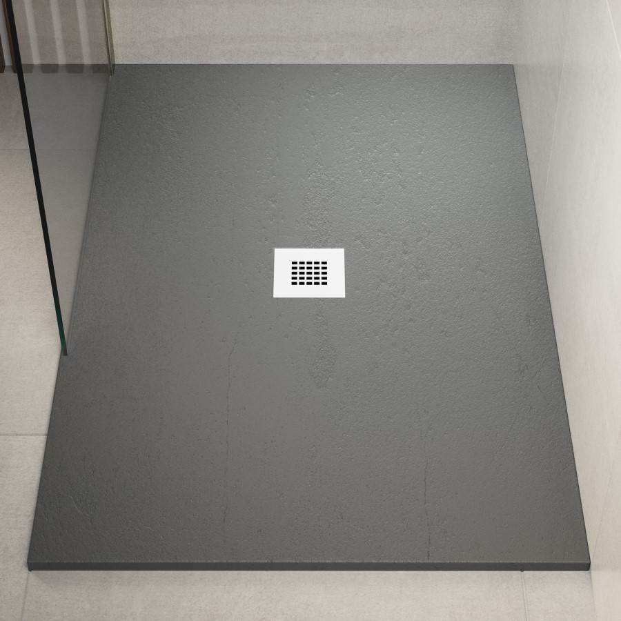 White Grill Waste Cover - Slate Trays