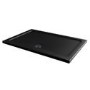 1200x900mm Rectangular 45mm Black Stone Resin Shower Tray – Pearl