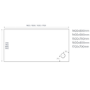 1700x800mm Rectangular 45mm White Stone Resin Shower Tray – Pearl