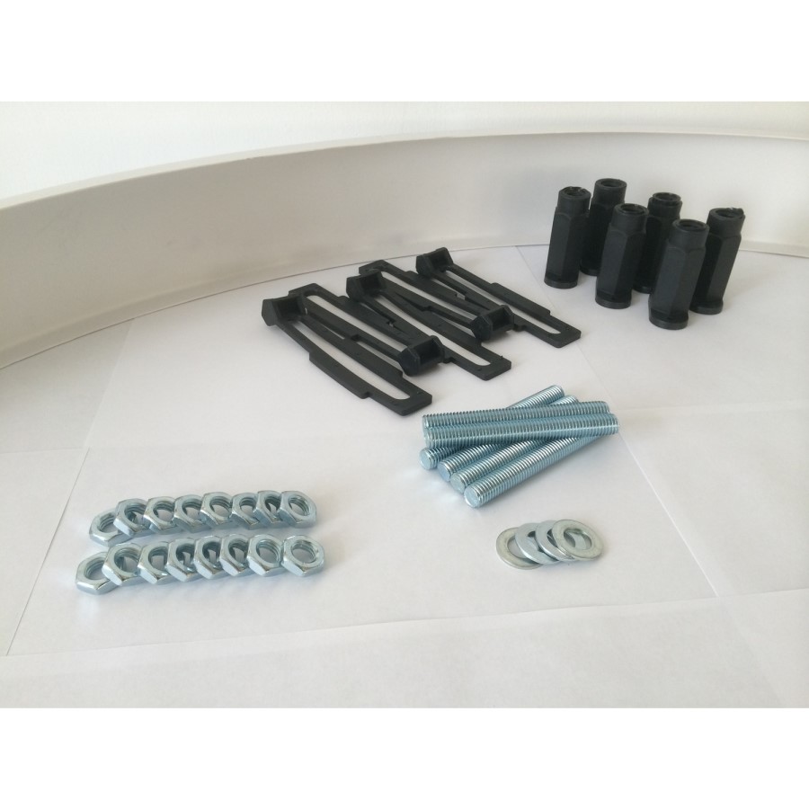 95mm High Riser Kit Pack Suitable For Pearl Rectangular Shower Tray upto 1800 Width