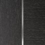 Internal Grey Door with Clear Glass - Pre-Finished - 1981 x 838 x 35mm - Forli Essential - XL Joinery
