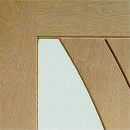 Internal Oak Glazed Door with Clear Glass - Pre-Finished - 1981 x 762 x 35mm - Salerno - XL Joinery
