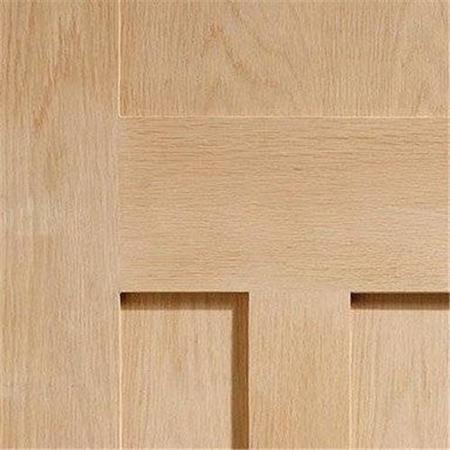 Internal Oak 1930s 4-Panel Door - Pre-Finished - 1981 x 686 x 35mm - DX - XL Joinery