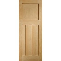 Internal Oak FD30 Fire Door - Pre-Finished - 1981 x 686 x 44mm - DX - XL Joinery