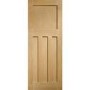 Internal Oak FD30 Fire Door - Pre-Finished - 1981 x 686 x 44mm - DX - XL Joinery
