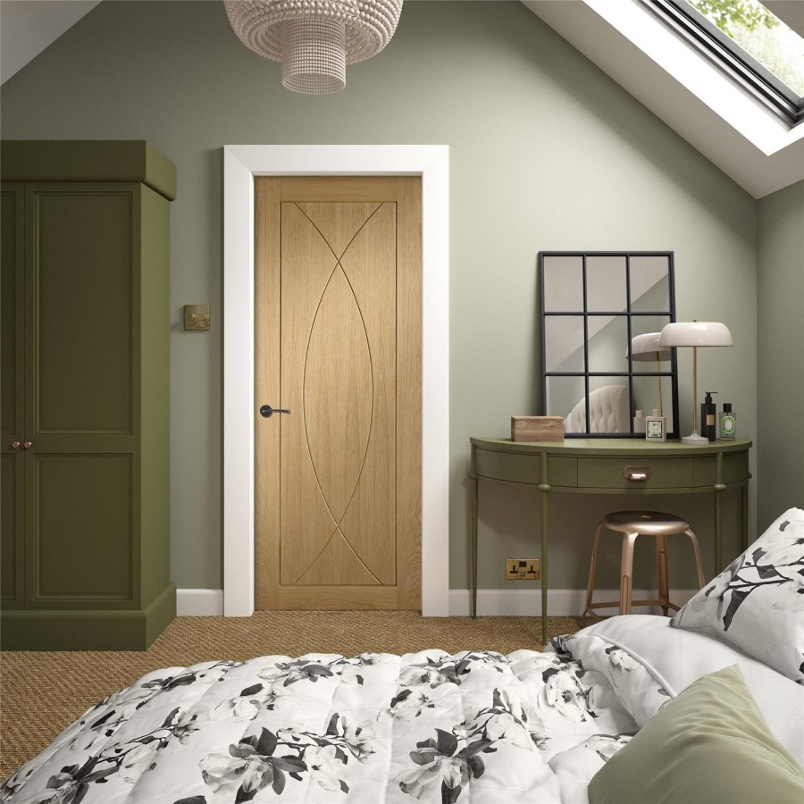 Internal Oak Door - Pre-Finished - 1981 x 838 x 35mm - Pesaro - XL Joinery