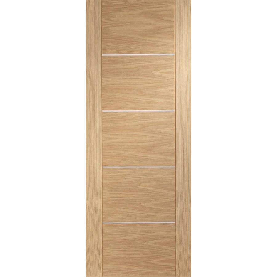 Internal Oak FD30 Fire Door - Prefinished - 1981 x 838 x 44mm - Portici - XL Joinery