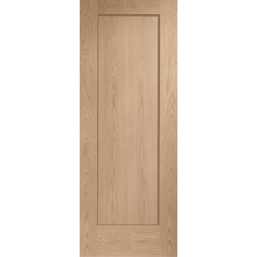 Internal Oak One-Panel Door - Pre-Finished - 1981 x 762 x 35mm - Pattern 10 - XL Joinery