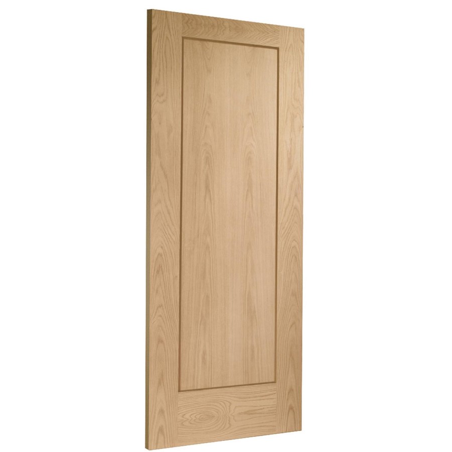 Internal Oak One-Panel Door - Pre-Finished - 2040 x 626 x 40mm - Pattern 10 - XL Joinery