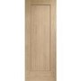 Internal Oak One-Panel Door - Pre-Finished - 2040 x 626 x 40mm - Pattern 10 - XL Joinery