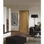Internal Oak One-Panel Door - Pre-Finished - 2040 x 926 x 40mm - Pattern 10 - XL Joinery