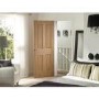 Internal Oak Pre-finished Victorian 4 Panel FD30 Fire Door - Pre-Finished - 2040 x 826 x 44mm - Victoria - XL Joinery