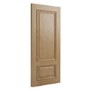 Internal Oak 2-Panel FD30 Fire Door with Raised Mouldings - Pre-Finished - 1981 x 762 x 44mm - Nelson - XL Joinery