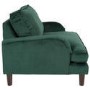 Dog Sofa Bed in Green Velvet - Payton
