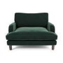 Dog Sofa Bed in Green Velvet - Payton