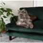 Dog Sofa Bed in Green Velvet - Payton