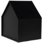 Fully Open Wooden Pet House with Quilted Pillow