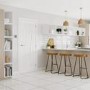 Internal White Finished FD30 Fire Door - Pre-Finished - 1981 x 838 x 44mm - Florence Essential - XL Joinery