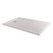 1700x800mm Rectangular 40mm White Stone Resin Shower Tray – Purity