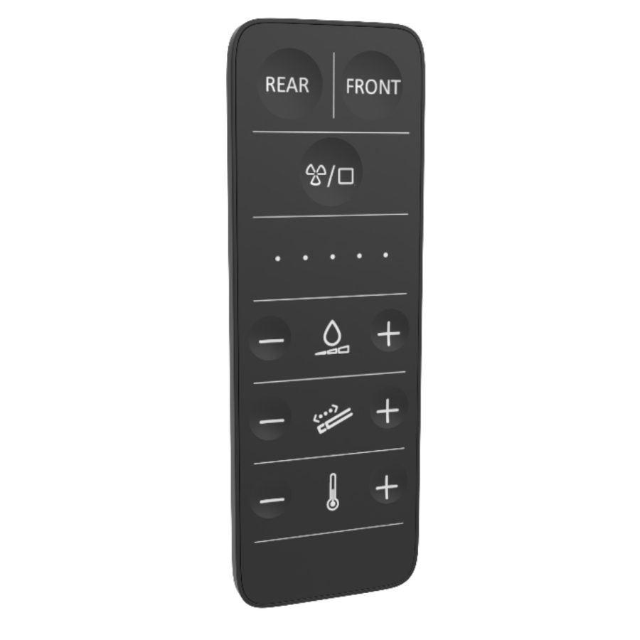 Matt Black Wall Hung Smart Bidet Japanese Toilet - Purificare