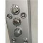 Vidalux Pure - 800x800mm White Quadrant Shower Cabin with Hydro Shower Set with Shower Tray