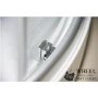 Vidalux Pure - 800x800mm White Quadrant Shower Cabin with Hydro Shower Set with Shower Tray