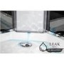 Vidalux Pure - 800x800mm Black Quadrant Shower Cabin with Hydro Shower Set with Shower Tray