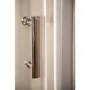 Vidalux Pure - 800x800mm Black Quadrant Shower Cabin with Hydro Shower Set with Shower Tray