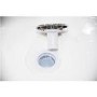 Vidalux Pure - 800x800mm Black Quadrant Shower Cabin with Hydro Shower Set with Shower Tray